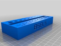 Allen or hex key holder for metric and imperial by Bsels