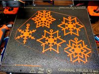 Deterministic Snowflake Ornament by ctag