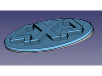 Chevrolet Niva steering wheel logo by dSave
