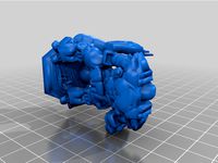 American Mecha Christmas Bear by maximum_wattage