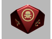 D10 Skull by ToriLeighR