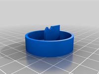 Xmas bauble lithophane cap by YallaBeanZ