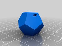 Dodecahedron Ornament by v0idborn