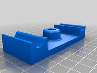 Qidi X-PLUS X-MAX bed leveling dial indicator holder by phll