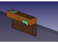 Drawer latch for Ikea (Metod) kitchen internal drawer v2 (untested) by p2baron