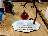 Laser Cut Charlie Brown Tree by damauk