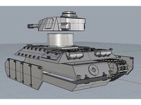 E-25 Tanks easy print by WindhamGraves