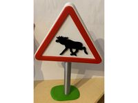 Moose Sign by Eisbaerks