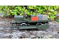 Crewe Tractor railway frame and wheels by Bblr
