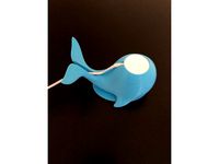 Pinksie the Whale Apple Watch Charger with hidden Apple Logo Box by Botcan