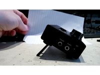 Tilting feet for QRP-Labs QCX-Mini case by lex_ph2lb