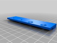 Foot pull handle for kitchen cabinet pull-out trash/recycle drawer by 3DMadScientist