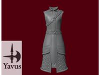 Sleeveless Caster Robe - Warlock, Cleric, Wizard, Monk, Sorcerer by Yavus