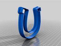Horseshoe Cookie Cutter by TuggyTugboat