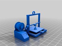 3D Printer Ornament by CreepyHero
