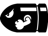 Bullet Bill Coaster by Scooter0404