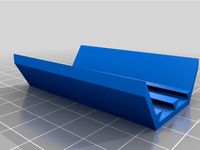 Remixed Channel parts for Opossum's Led bridge lamp by Tirpitz93