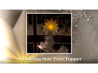 Twinkling Star Tree Topper by Witchagreen
