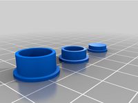 Micro push button case for 6x6x5mm tactile switch by Watcher_