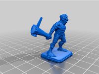 heroquest mummy with club by texjason