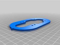 Universal Truck Drop - Through Mount Template STL with pointers by DIY_GUY