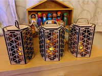 Lantern for LED Tealight by Geeves