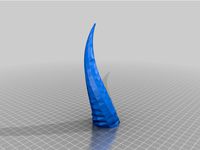 Devli horns (vase mode) by BrainZapp