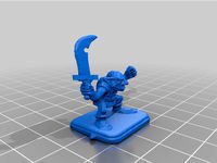 heroquest goblin with sword by texjason