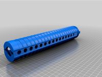 stock and handguard from bravo one by Luke_Props