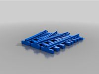 Bachmann compatible G gauge turnout by DrHoon