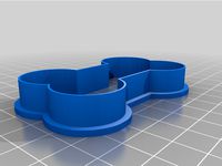 Dog Bone Cookie Cutter Version 3 by Runningfox
