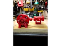 Sliding Valve Air Engine (Remix) by chucnc