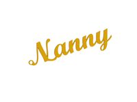 Nanny Gift Tag by ZacSimmo
