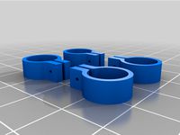 Mini T V1 Pro shock spring clamp by D20MCK
