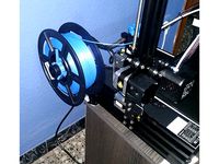 Soporte rollo de material Creality Ender 3 V2 by Roger_BP