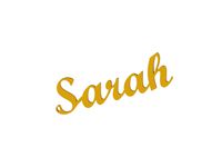 Sarah Gift Tag with loop by ZacSimmo