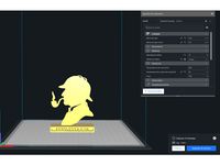 Sherlock's flat silhouette | Silueta Plana de Sherlock by Kion_Setalla