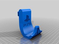 DualSense Console Mount (mount to PS5) by slipstream0