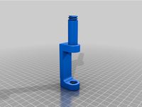 Pied et clamp pour lampe de bureau articulée by Hervea