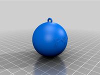 Boule de Noel "Papa" by DjamKhi