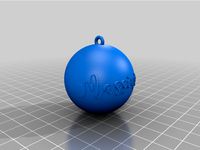 Boule de Noel "Massinissa" by DjamKhi