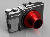 Telescope Camera Adapter for Olympus-Panasonic, M4/3 mount to 1.25 Astronomical Telescope by Facocero