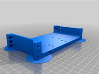 Tarmo4 Chassis with 3 bolts and chamfered bolt holes  by ted144
