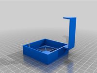 Soporte ventilador para fuente de la Anet A8 by elmoga