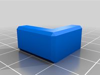 Heatbed corners, 3 D printing by Henk12