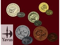 Coin Collection Animal Heads (DnD style) - RPG LARP by Yavus