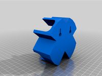 Ice axe wall mount by worfsforehead2