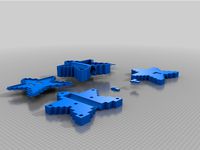 Pixel Star Tree Topper by ffejrxx