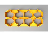 Cookie Cutters Mittens (4x2) by lichtzeichenanlage