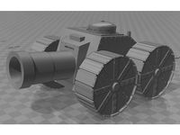 Space Ork Gobsmasha Battlewagon by super_prototype